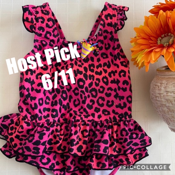 Betsey Johnson Other - BOGO Betsey Johnson bathing suit one piece leopard
